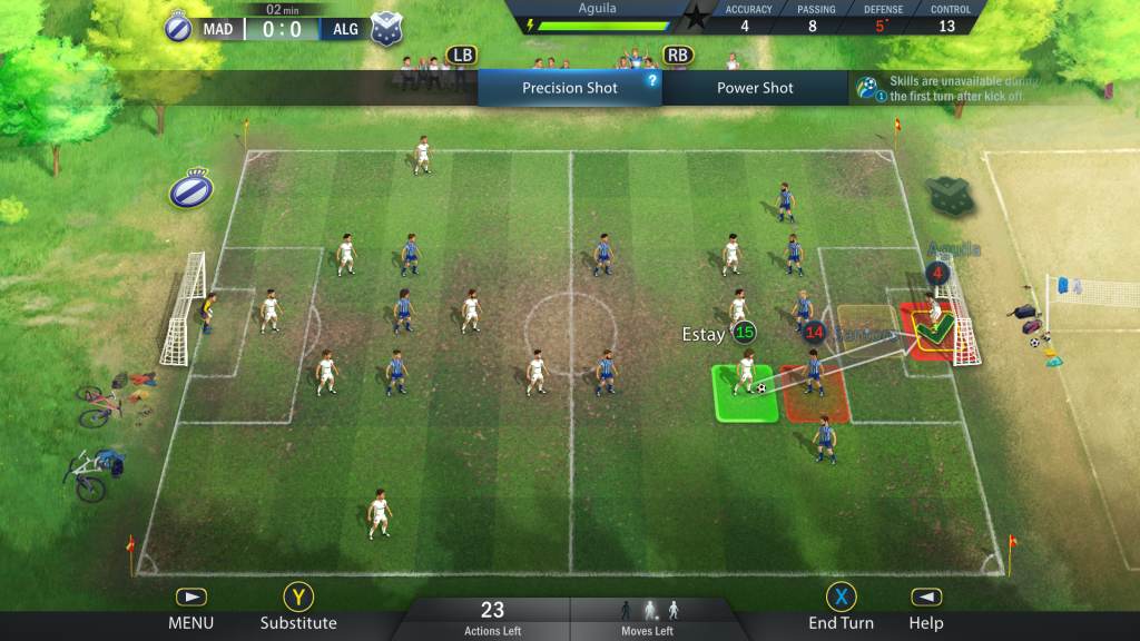 Soccer tactics and glory screen shot 1