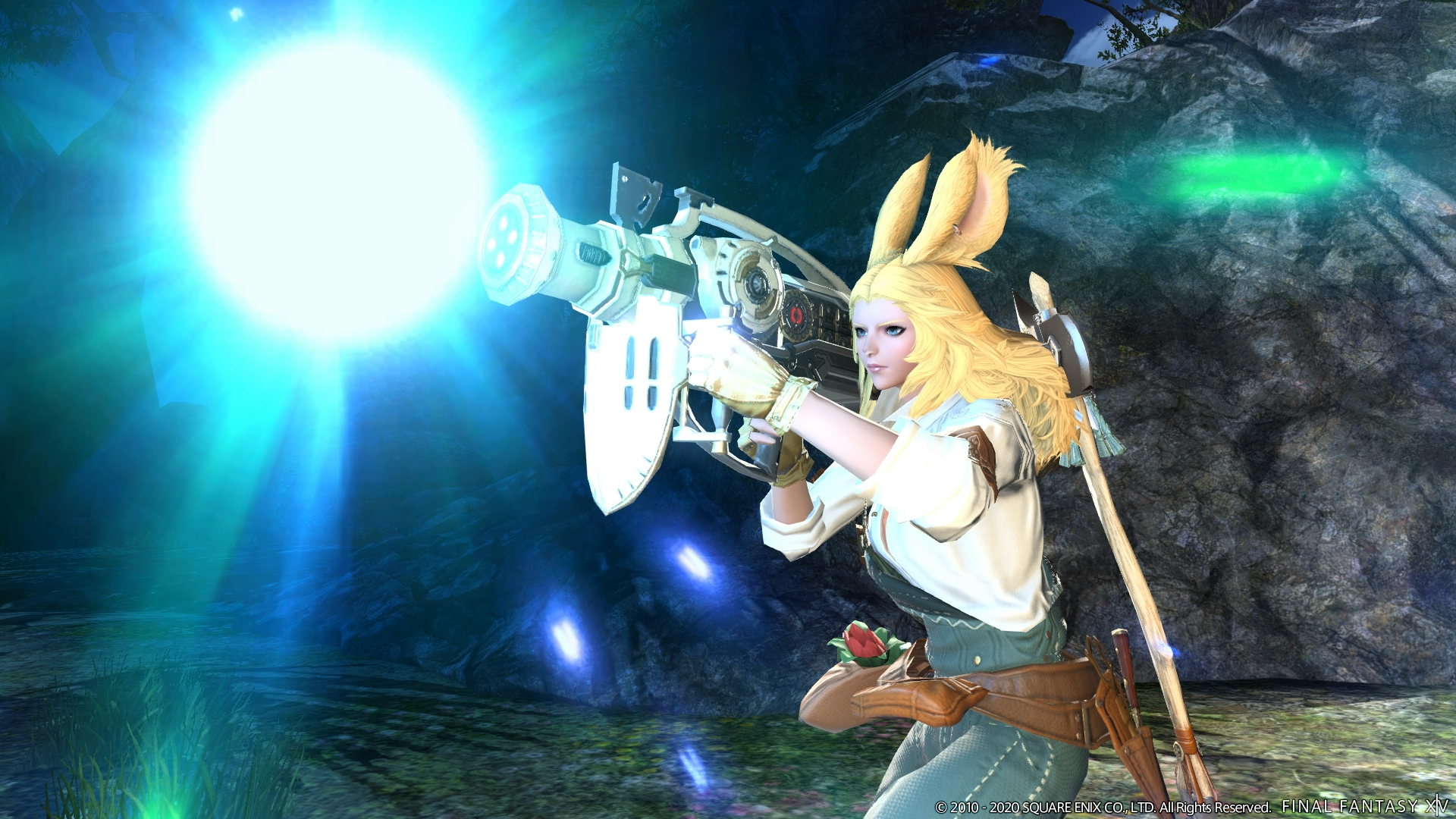 Viera with a rocket launcher in Diadem