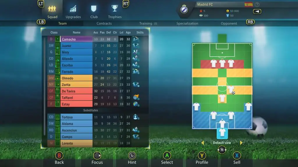 Soccer, Tactics and Glory screen shot 2